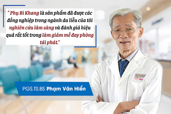 PGS.TS.BS Phạm Văn Hiển - Nguyên Chủ tịch hội Da liễu Việt Nam